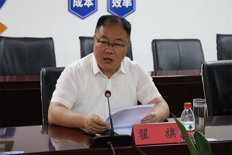 貴陽市政協副主席、清鎮市委書記付濤一行到明泰鋁業考察