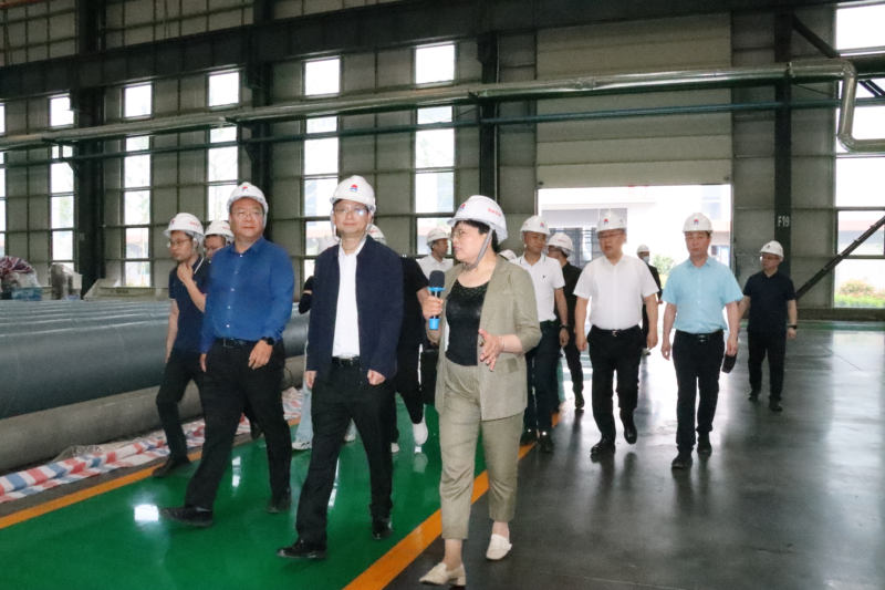 貴陽市政協副主席、清鎮市委書記付濤一行到明泰鋁業考察