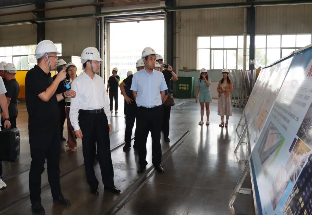中國工業互聯網研究院黨委書記田川一行蒞臨明泰鋁業調研